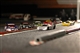 in the pit lane (Mini-Z)