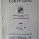 certificato W.C 1997